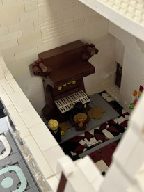 Orgel gebaut von Leevi 2023 als MOC (ohne Anleitung und Plan)