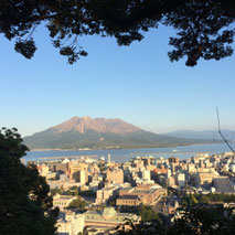 鹿児島出張で桜島がきれいに見れました♪