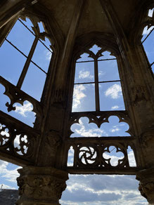 Ciel par transparence dentelle