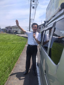 暑さにめげず、頑張ります！