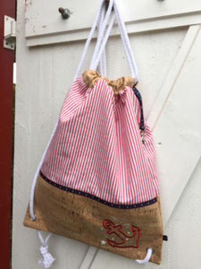 Turnbeutel, Rucksack, Ruck.Zuck.Sack, Stoff, Hachenburg, Turnbeutel-Rucksack nähen