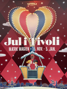 Bild: Tivoli Plakat in Kopenhagen