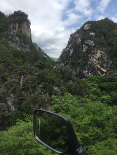 P06 昇仙峡通過