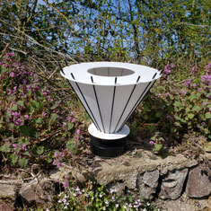 Tischlampe "Tischkegel"