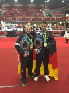 Mit Freund und Vorbild Johannes Wolf 2015 zusammen auf der WM abgeräumt