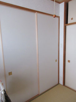 日野市 新ふすま 新しいふすま ふすま作り変え
