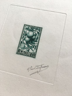 Bloc de 4 timbres classiques soumis à estimation
