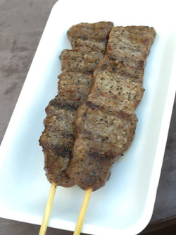 飛騨牛串焼き