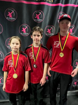 BSFD Jugend: v. Links: Christian Meininger, David Meininger und Joel Luis Jennrich 