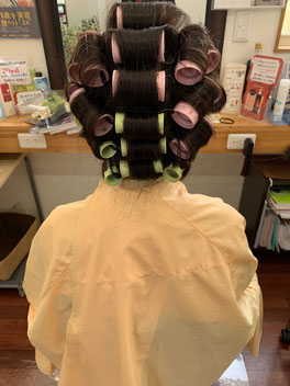 豊橋の日本髪が結える美容室Liviムラタのホットカラー