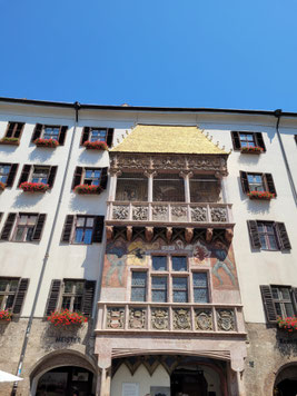 Le Petit toit d'or à Innsbruck.