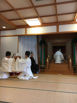 神社庁神殿祭 献饌