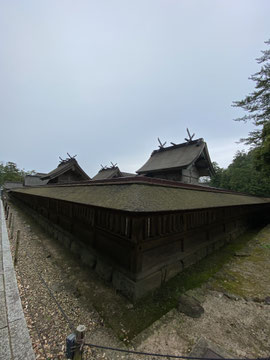 出雲大社 東側後面