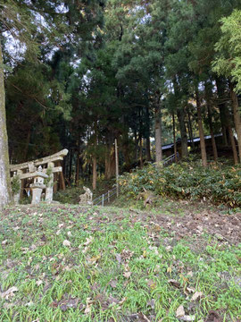 熊野神社遠景