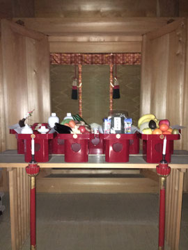 春季大祭神饌