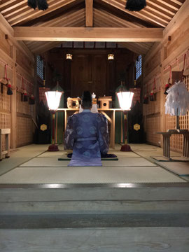地鎮の祈願祭