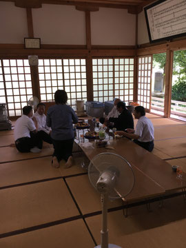 夏祭の直会