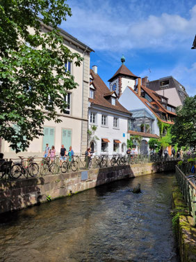 Freiburg am Breisgau et ses canaux (Bächle).
