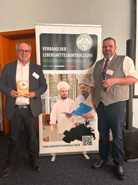 Dr. Torsten Heidecke von der Fa. APC mit Stefan Harder