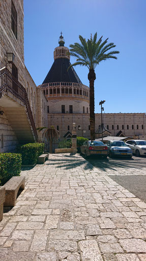 The Annunciation Church in Nazareth