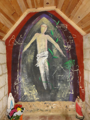 Christ de la chapelle des cousinettes Clerques 62