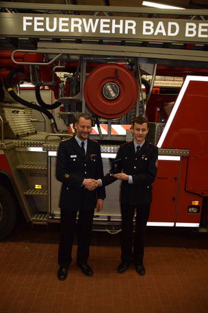 1.Vorsitzender Maik Baake, Jonas Vahle
