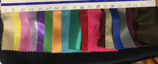 grossiste de tissu satin pour doublure de jupe