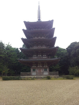 　　　　　　　醍醐寺の五重塔　京都