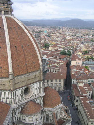 Blick vom Dom über Florenz, © Jörg Hinderer