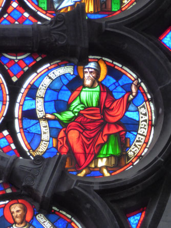 Notre-Dame de Tournai Rosace - Profeet AGGEUS