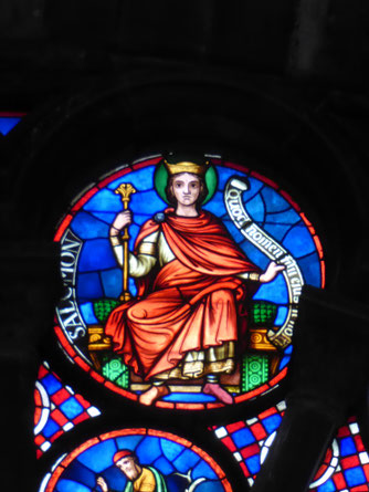 Notre-Dame de Tournai Rosace - Koning en Profeet SALOMON