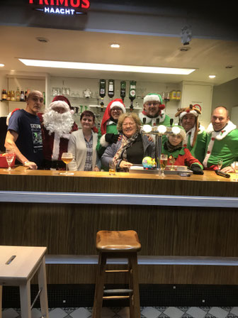 CAFE LE NOSTALGIE BERTINCOUR DISTRIBUTION CADEAU NOEL 2022 RENOUF NICOLAS MARIE LAURE FONTAINE VINCENT GRANDIN GERALDINE DENIS WERBROUCK DIDIER PILOT BERTINCOURT