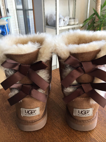 UGGムートンブーツのクリーニング