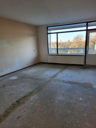 Leeg appartement in Soest na seniorenwoning ontruiming