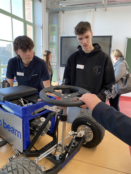 Innovation am Stand von "pro beam".