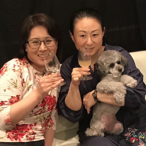 犬連れ ワークショップ ワイン講座