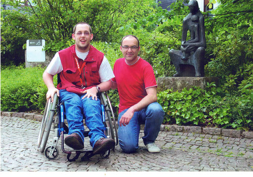 André und Tom im Jahr 2010.