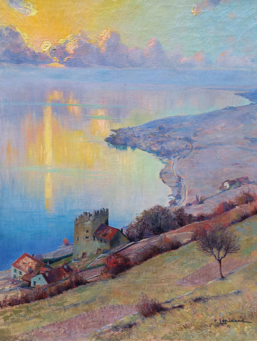 exposition de tableaux#tableaux vaudois#huile sur toile#Chavaz#Hermanjat#Clément#Geisser#Olsommer#Buchet#Birbaum#Louedin#Mafli#Hainard#Genoud#Yoki#G. François#
