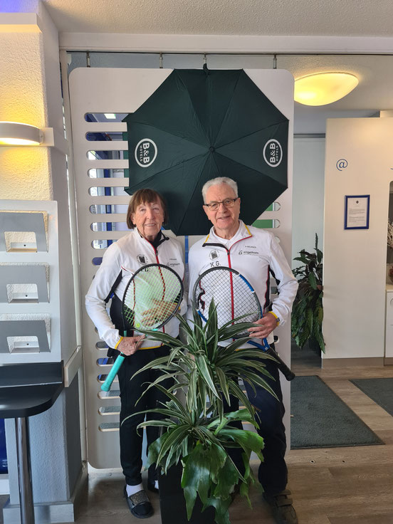 Bild zeigt Irmgard Dangl und Klaus Gernhardt