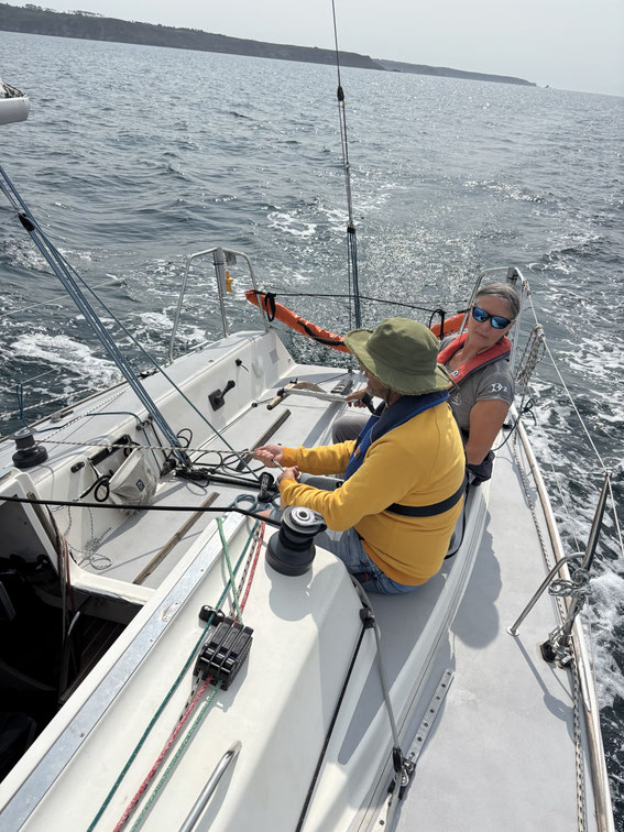Cours de voilier à Douarnenez