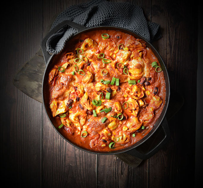 Tortellini Auflauf Chili Con Carne Mix Dich Glucklich Thermomix Rezepte Fur Food Non Food Essen Kosmetik Putzmittel Etc