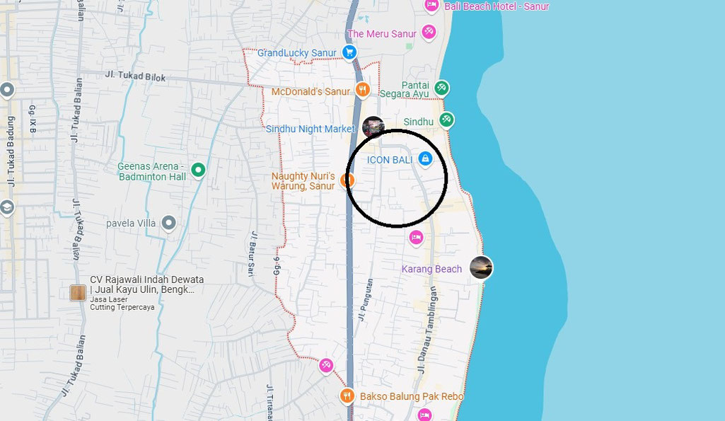 Dijual rumah di Sanur