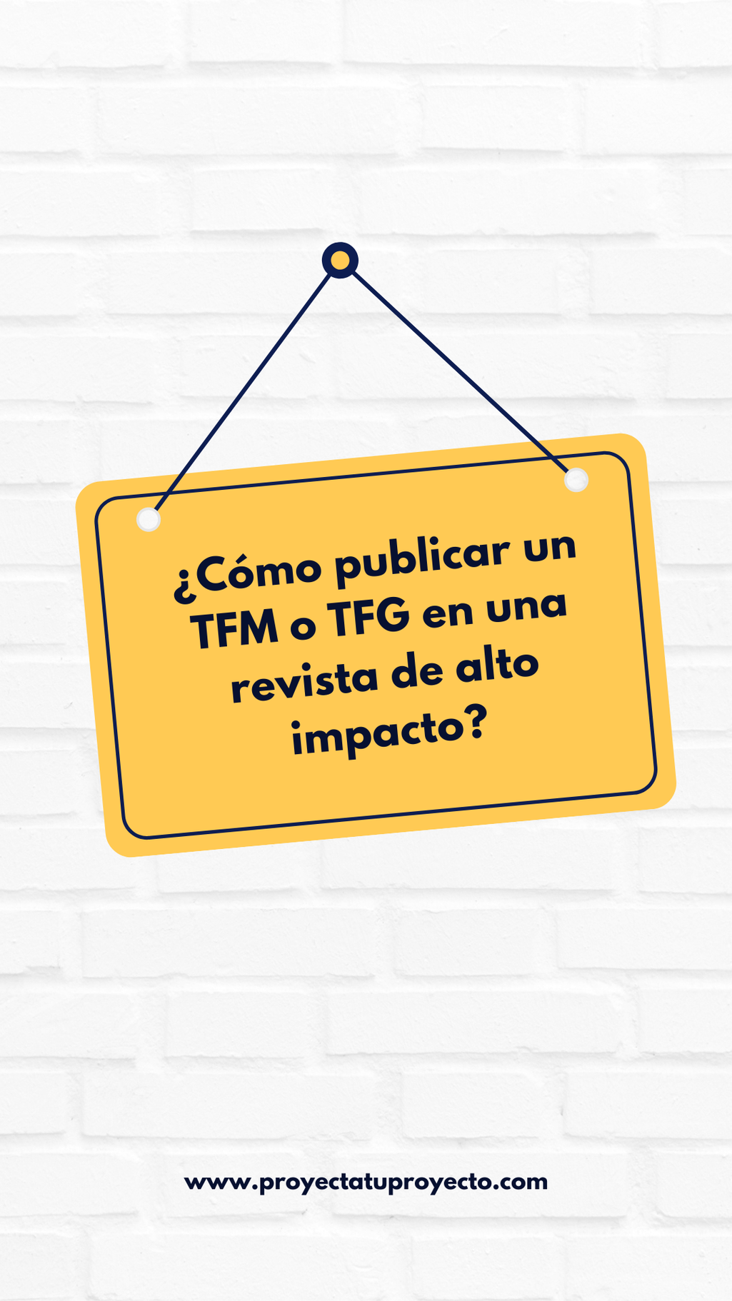 Transforma Tu TFG o TFM en una Publicación de Alto Impacto