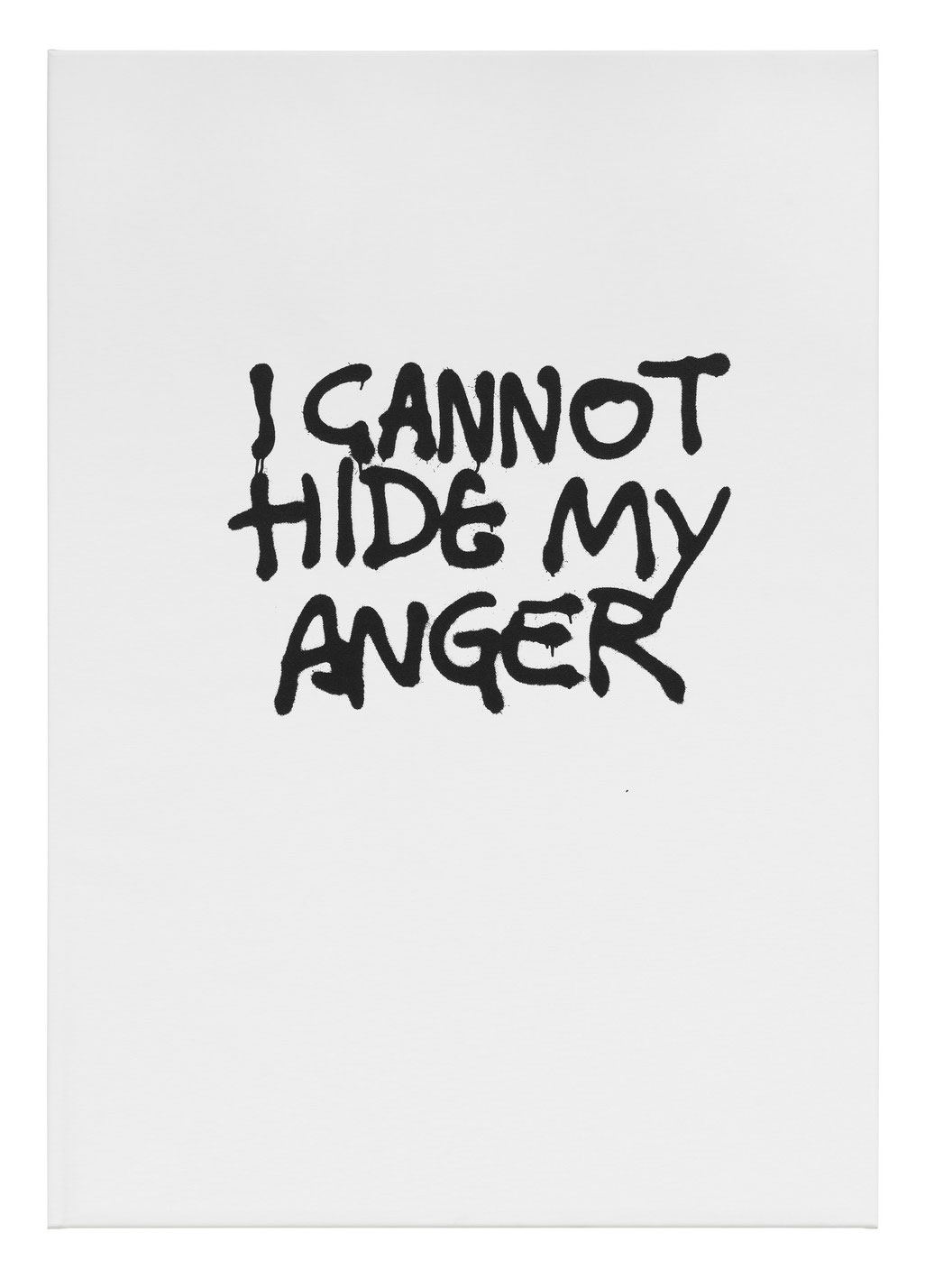 Monica Bonvicini Kunst Edition im online shop. Art print by Monica Bonvicini. I cannot hide my anger.