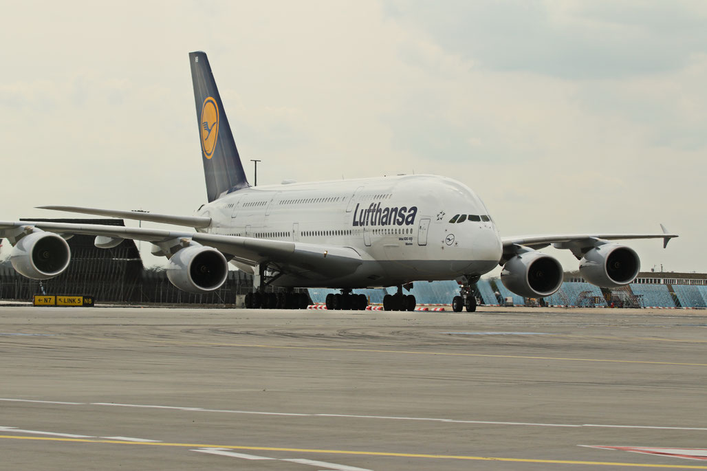 Airbus A380 München