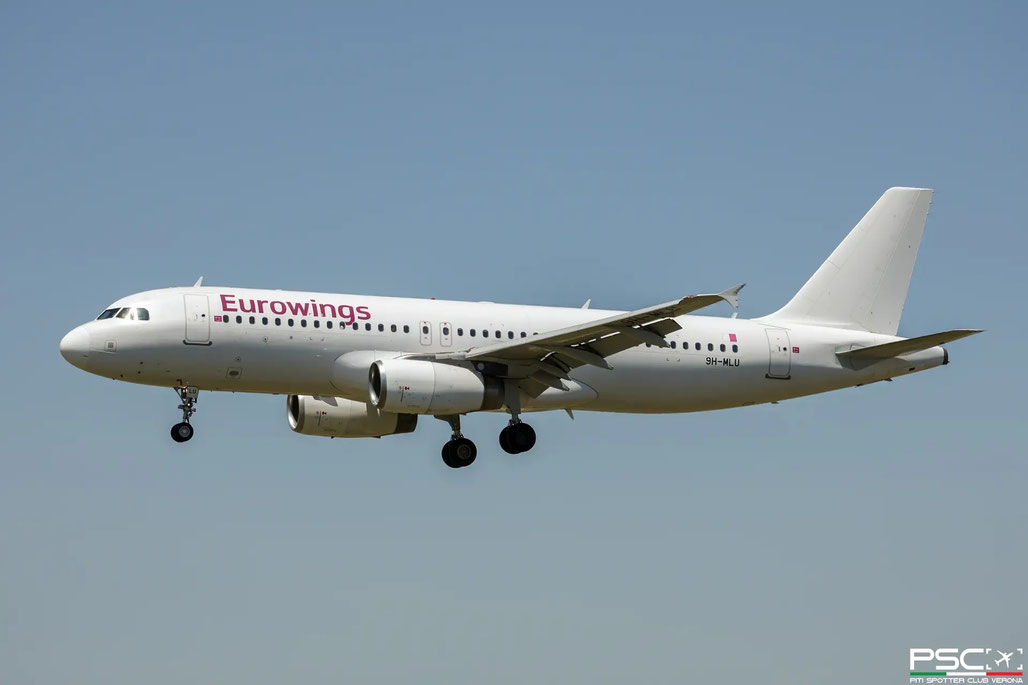 9H-MLU Airbus A320-232 4621  V2527-A5  Avion Express Malta>Eurowings 2011 @ Barcellona BCN 05 2026 © Piti Spotter Club Verona