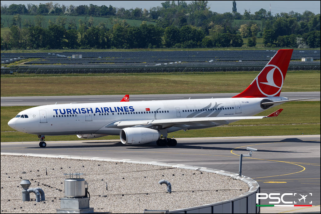 TC-LOM Airbus A330-243 1400  Trent 772B-60  Turkish Airlines 2013 @ Vienna VIE 06 2025 © Piti Spotter Club Verona