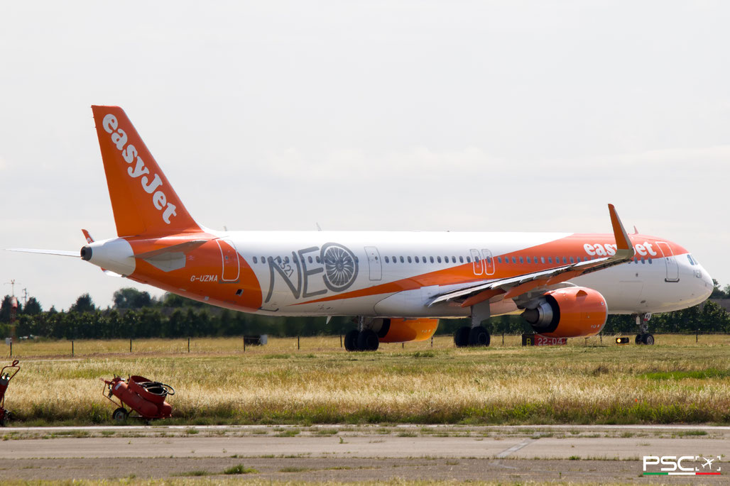 G-UZMA Airbus A321-251NX 8314  LEAP-1A32  easyJet 2018 @ Verona Villafranca 05 2026 © Piti Spotter Club Verona