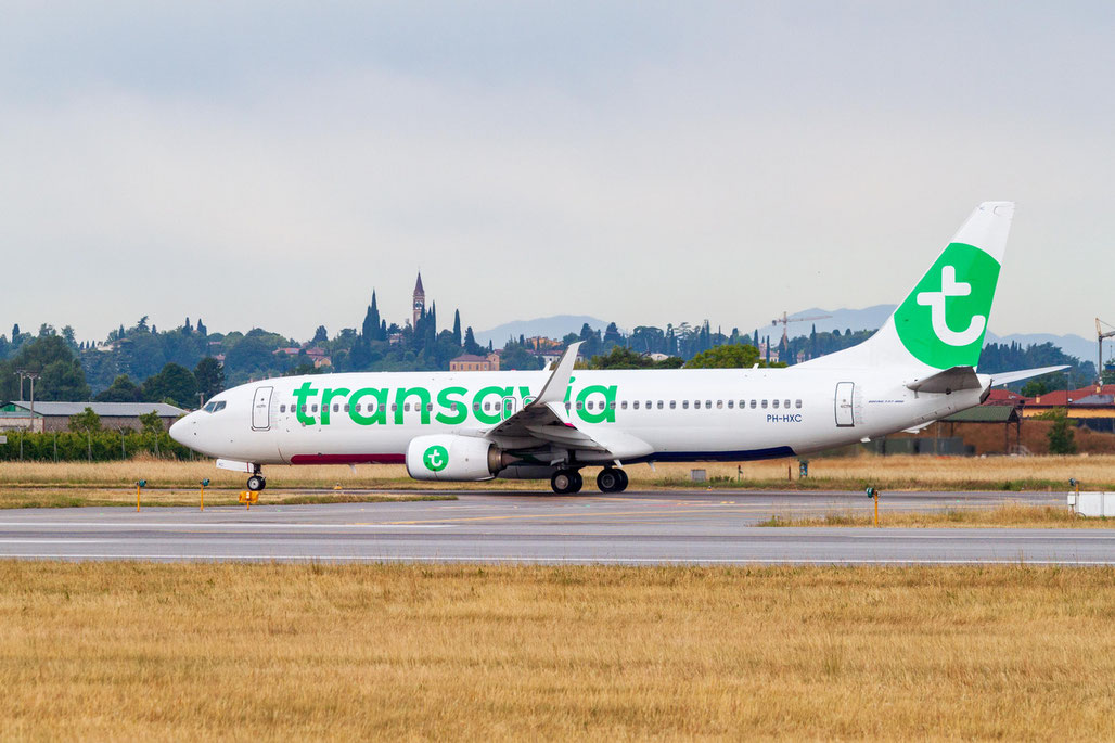 PH-HXC Boeing 737-8K2 41342 5842 cfm56-7B26E  Transavia (Air Lease Corporation) 2016 @ Verona Villafranca 05 2026 © Piti Spotter Club Verona