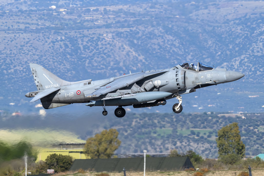 MM7218 1-12 AV-8B-22-MC+ IT007 Gruppo Aerei Imbarcati @ Falcon Strike 2025  © Archivio Piti Spotter Club Verona